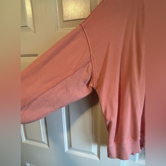 Aerie Women’s Big Chill Crew Sweatshirt- Size XL-Strawberry Mist - Picture 4 of 5